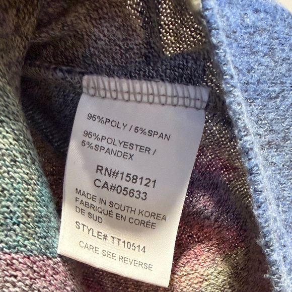 Trisha Tyler Colorful Abstract Patterned Sweater - Picture 5 of 6